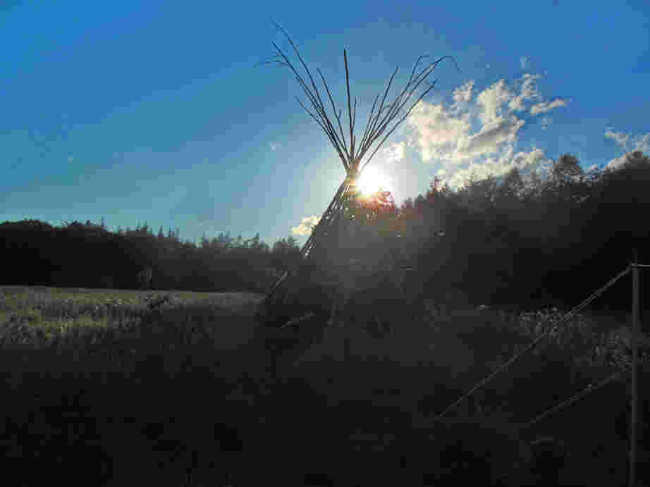 schamanisches Camp